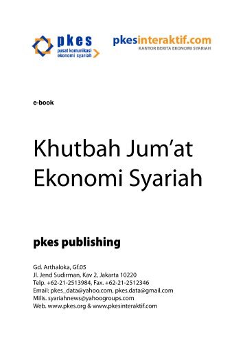 Khutbah Jum'at Ekonomi Syariah - Kantor Berita Ekonomi Syariah ...