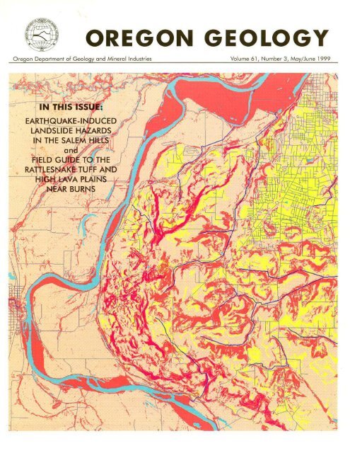 J - Oregon Department of Geology and Mineral Industries