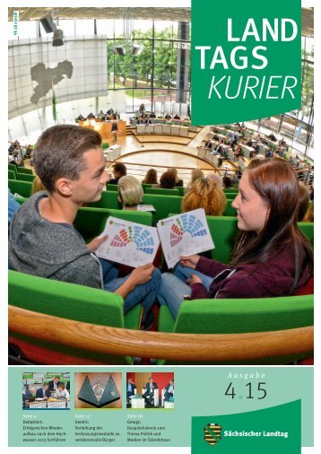 Landtagskurier, Ausgabe 4/2015