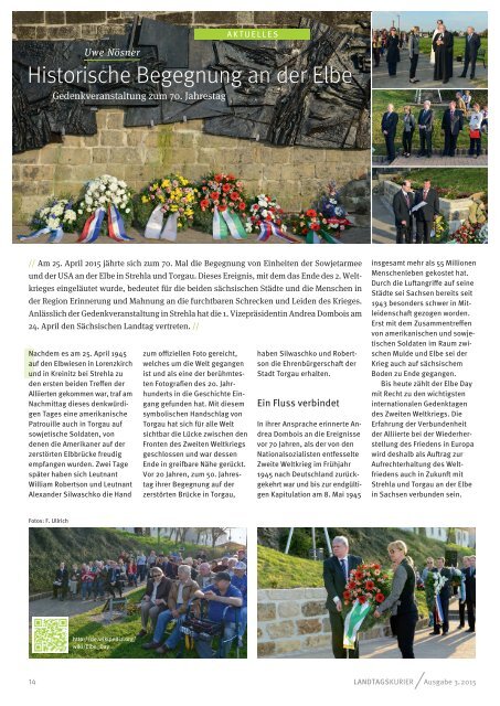 Landtagskurier, Ausgabe 3/2015