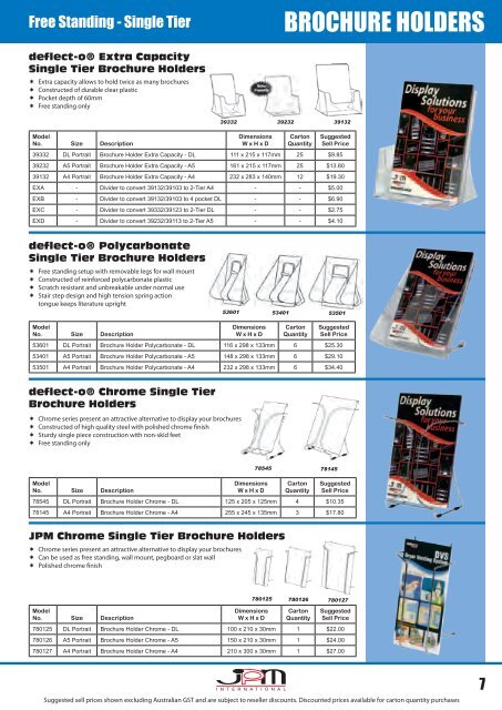 Deflect-o Office Catalogue 128