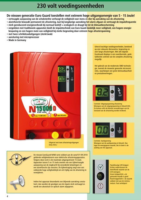 Agrodieren.be weide afrastering, schrikdraad, schrikdraadapparaten, hekken en toebehoren