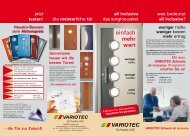 meisterliche tür - Variotec