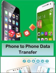 Phone to Phone Data Transfer