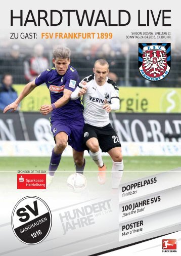 Hardtwald Live, Heft 16, Saison 2015/16