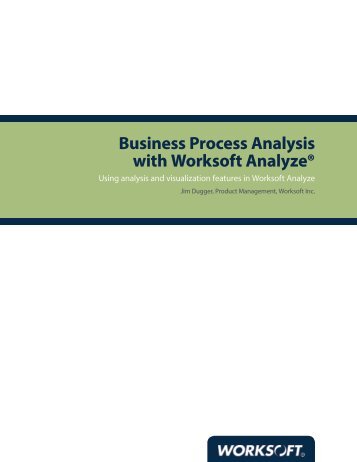 with Worksoft Analyze®