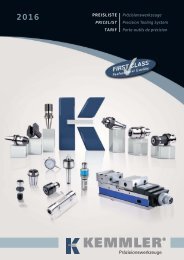 Kemmler Spannfutter Zylinderschaft ER32-2//20-150 Ø = 32