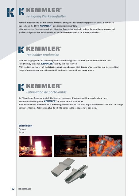 KEMMLER Pricelist 2016