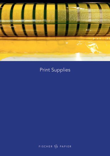 Catalogue de produits Print Supplies