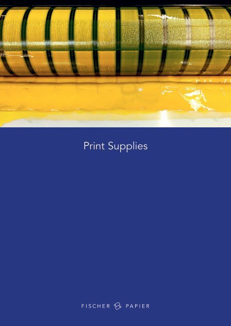 Catalogue de produits Print Supplies