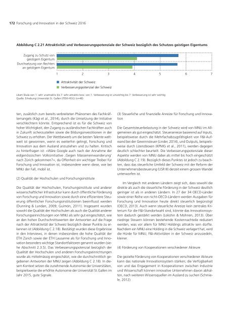 Forschung und Innovation in der Schweiz 2016