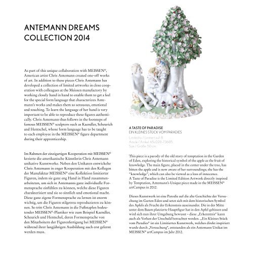 Antemann Dreams Collection