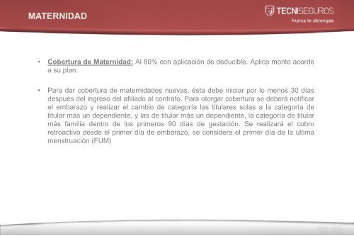 Automotores y Anexos Charla General 2015-2016. Seguro médico