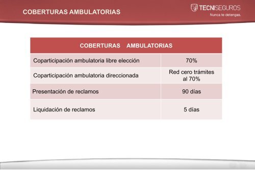 Automotores y Anexos Charla General 2015-2016. Seguro médico