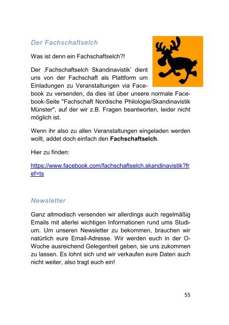 Die Fachschaft präsentiert