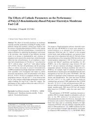 The Effects of Cathode Parameters on the Performance of Poly(2,5-Benzimidazole)-Based Polymer Electrolyte Membrane Fuel Cell