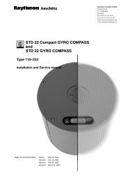 Gyro Compass Std 22 Installation and Service Manual(VER MAR 