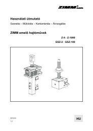 Használati útmutató | ZIMM 1.2 - HU
