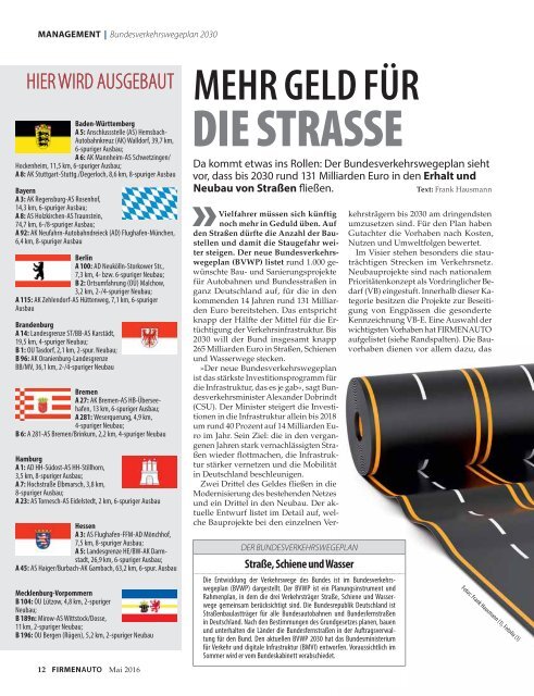  FIRMENAUTO Heft 05/2016