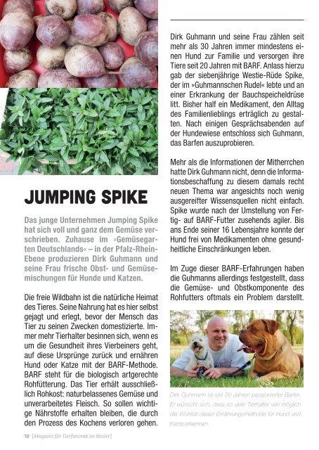 BESTE KUMPELS MAGAZIN für Tierfreunde im Revier