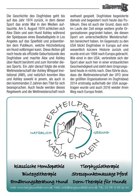 BESTE KUMPELS MAGAZIN für Tierfreunde im Revier