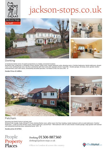 Surrey Homes | SH19 | May 2016 | Restoration & New Build supplement inside