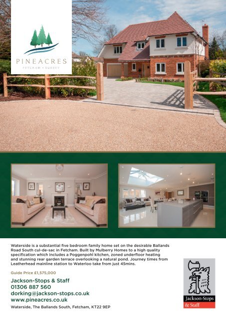 Surrey Homes | SH19 | May 2016 | Restoration & New Build supplement inside