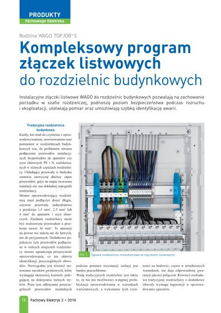 Fachowy Elektryk 2/2016