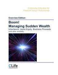 Boom! Managing Sudden Wealth - Overview