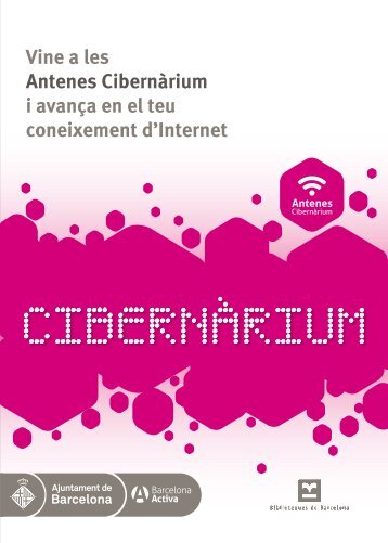 Vine a les Antenes Cibernàrium i avança en el teu coneixement d’Internet