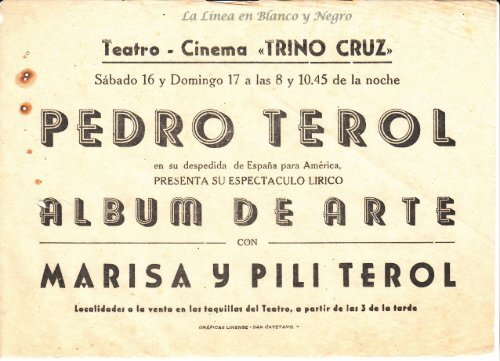 Pedro Terol - Album de Arte 0