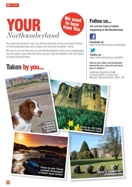 Northumberland News - Spring 2016 issue
