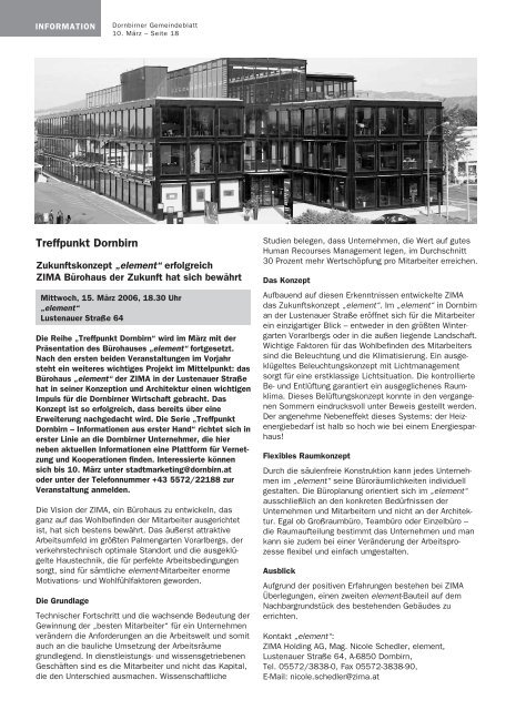 Gemeindeblatt Nr. 10 vom 10. M