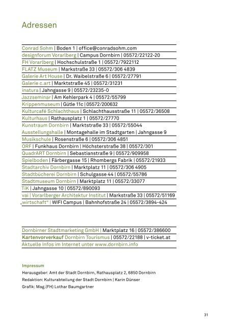 Kultur- und Veranstaltungskalender September 2011