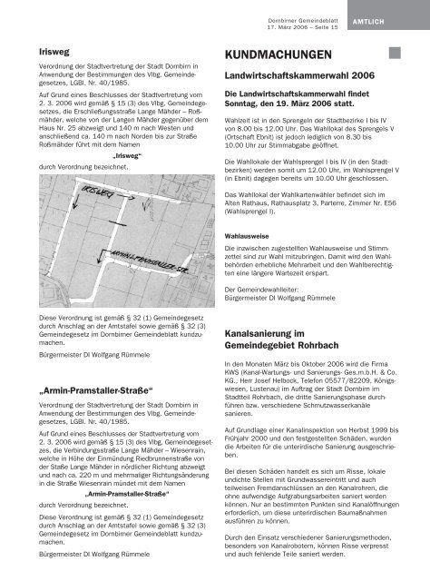 Gemeindeblatt Nr. 11 vom 17. M