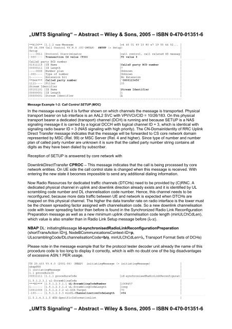 UMTS Signaling - Tektronix