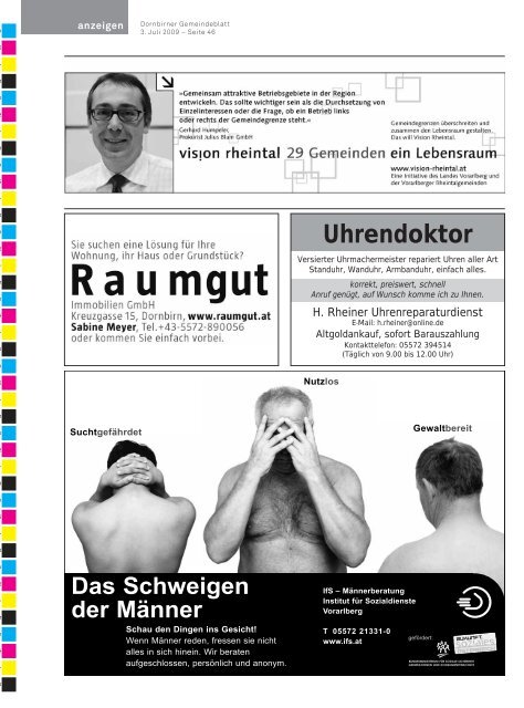 Gemeindeblatt - Dornbirn Online