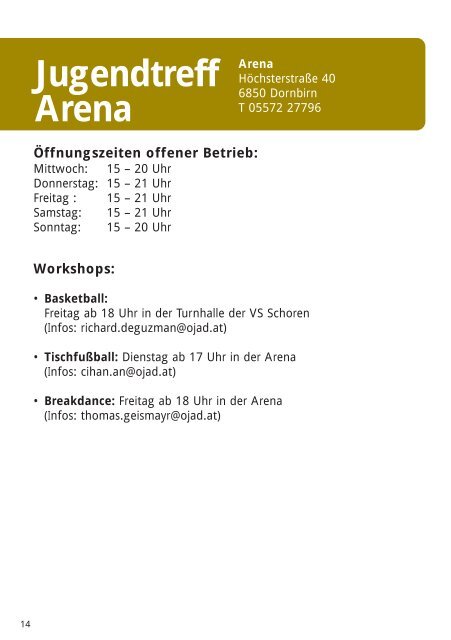 jugendinfo - Dornbirn Online