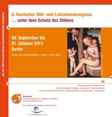 unter dem Schutz des Stillens 28. September bis 01. Oktober 2011 ...