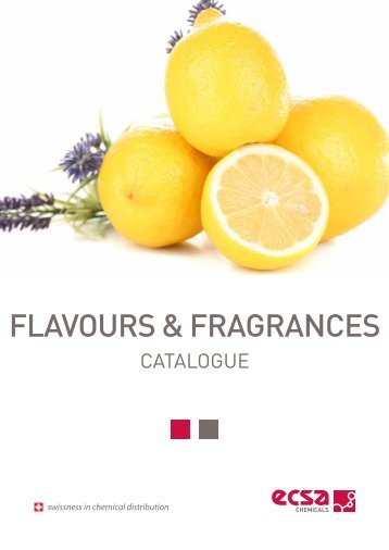 ECSA Chemicals - Flavours and Fragrances Catalogue