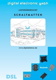 Schaltmatten_Keypads