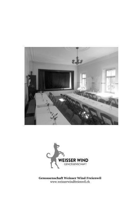 Projektbeschrieb Weisser Wind Freienwil