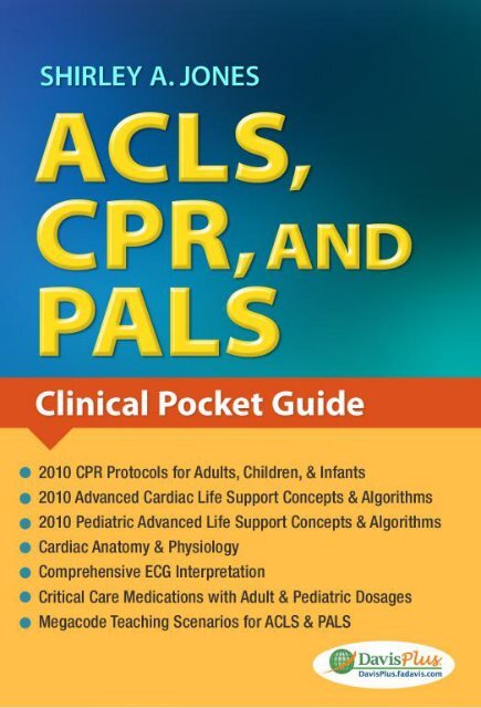 Acls Cpr And Pals Clinical Pocket Guide 2014