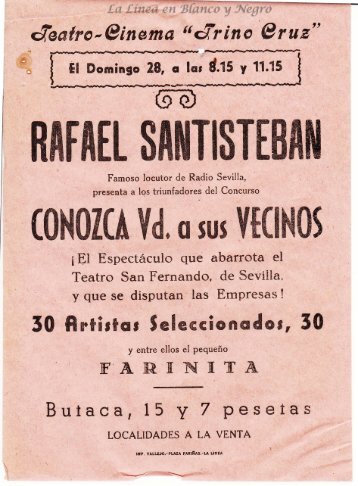 Rafael Santisteban - Conozca Ud a sus vecinos