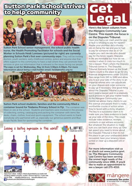 Mangere's 275 Times May 2016