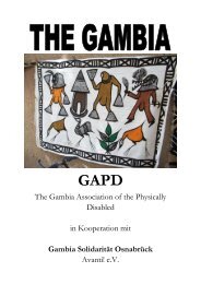 Gambia-Broschuere