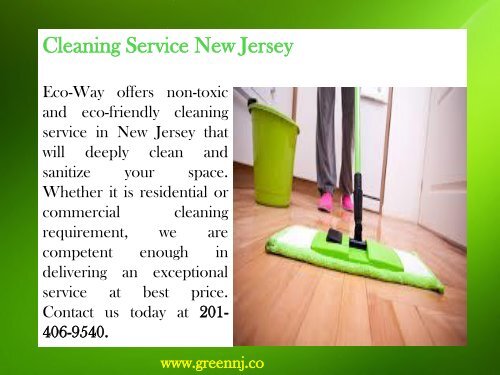 Cleaning Service New Jersey