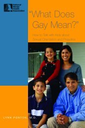 What Does Gay Mean? - Mental Health America