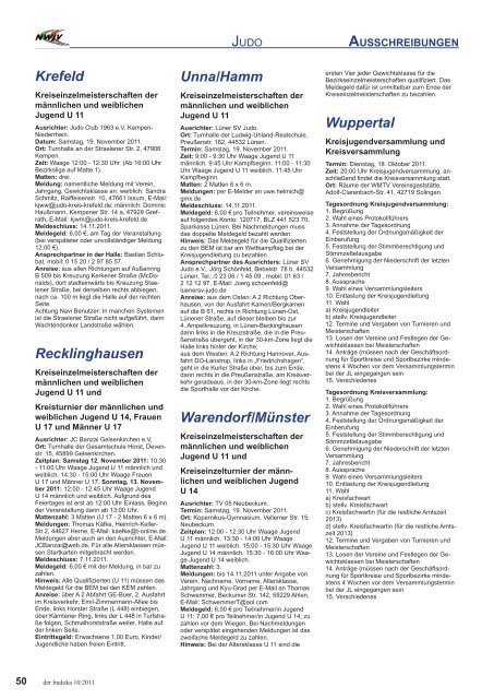 ausschreibungen - Dachverband für Budotechniken Nordrhein ...