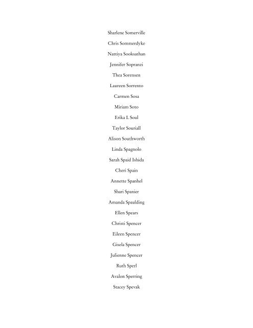 2011 Donor List - World Vets